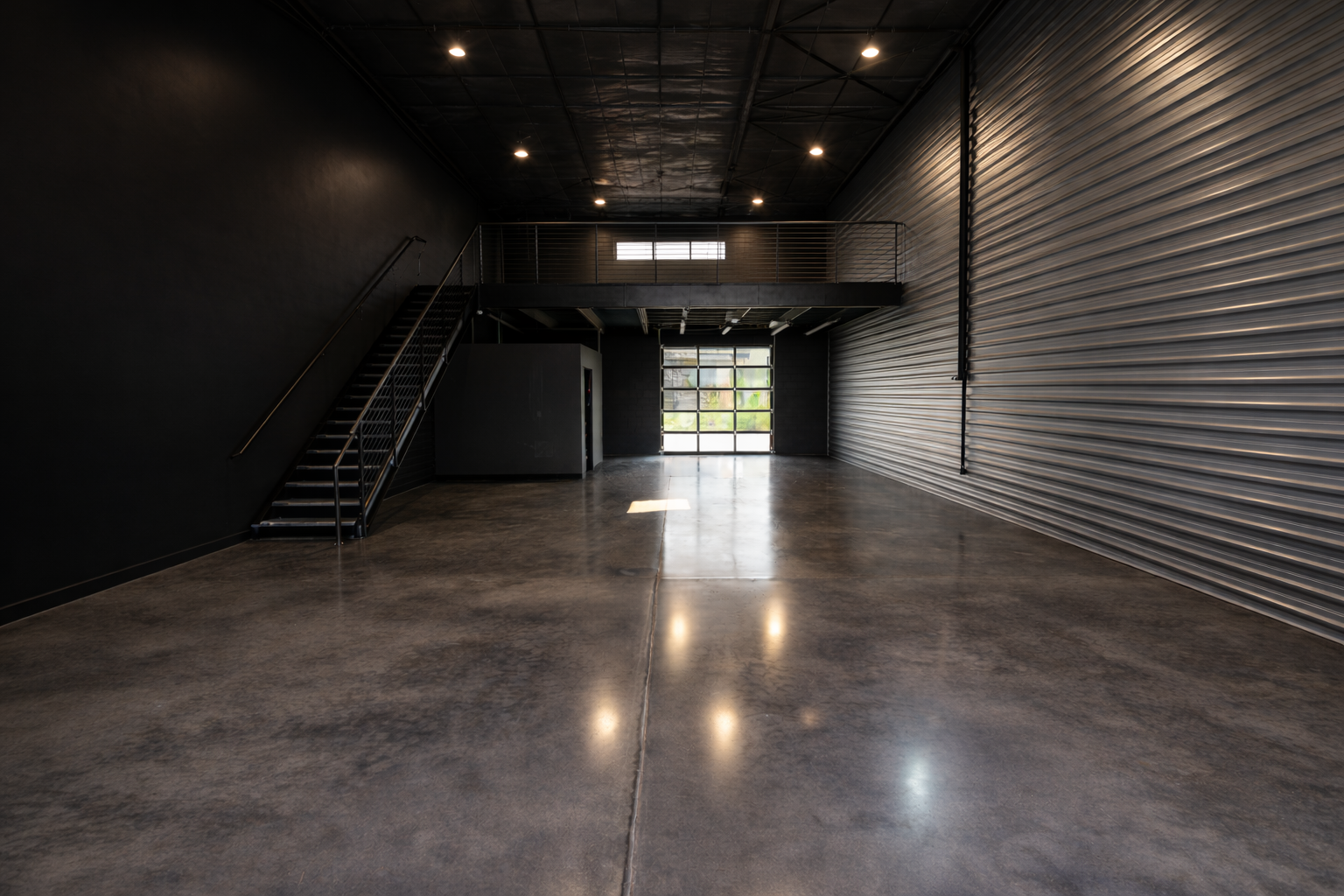 Corrugated Steel - Dark Theme - Natural Polish